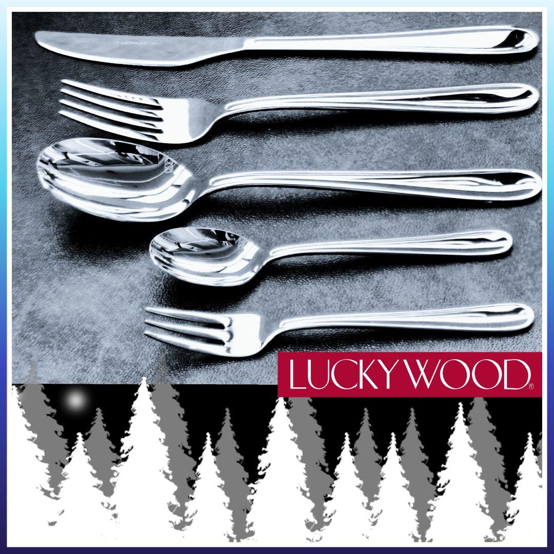 ✯LUCKYWOOD ラッキーウッド✯カトラリーディナーセット25ピース