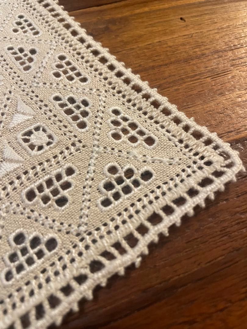 アンティークレース】レフカラレース キプロス 伝統工芸 刺繍