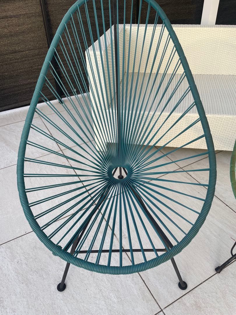 【最終値下げ】アカプルコ　ガーデンチェア　2脚セット