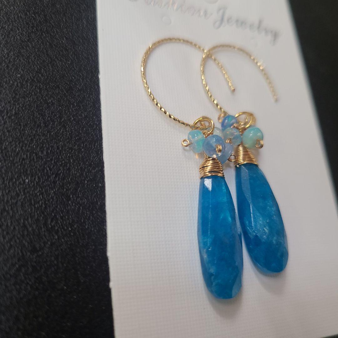 【1104】大粒ブルーアパタイト※高品質※特別価格※