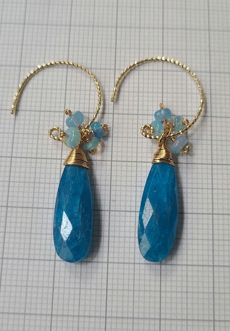 【1104】大粒ブルーアパタイト※高品質※特別価格※