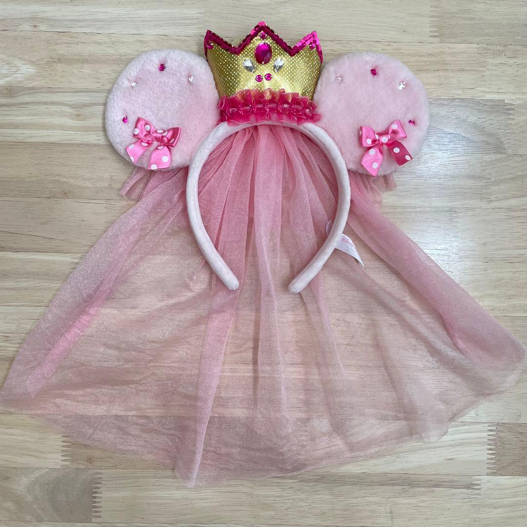 2013年 ディズニー30周年 カチューシャ ピンク ブルー 水色 プリンセス