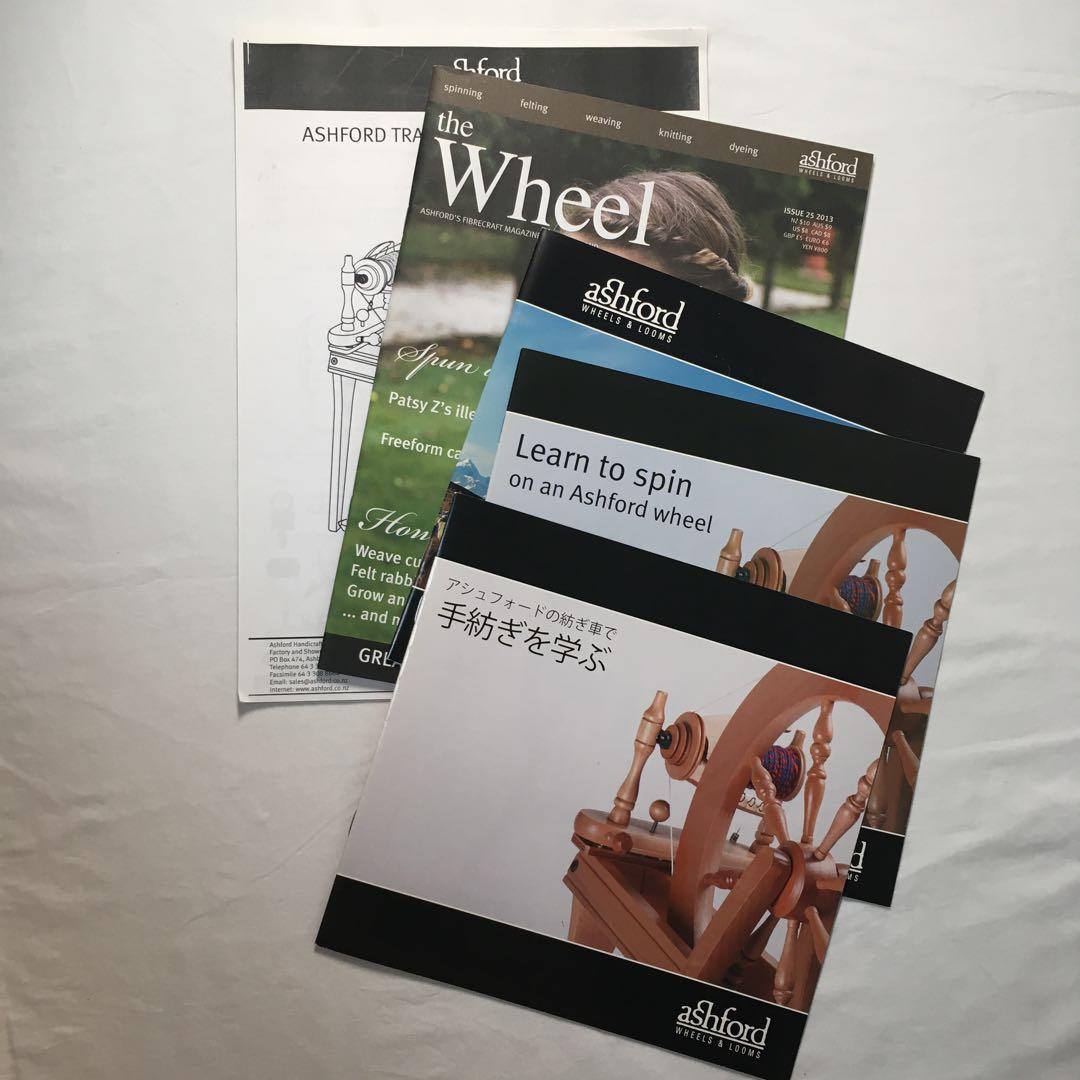 アッシュフォード紡ぎ車　トラディッショナル　シングル　糸紡ぎ