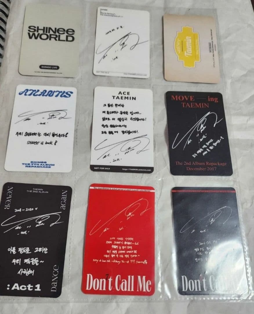 SHINee　テミン　公式 トレカ　フォトカード 66枚　おまとめ