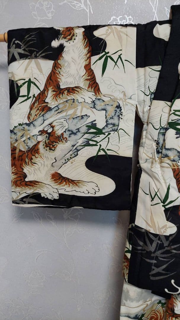 NA328アンティーク子供着物七五三被布着物2点セット綺麗着丈79センチ裄丈45