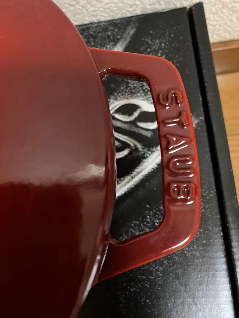 《美品》STAUB Wa-NABE 18cm Mチェリー40501-007