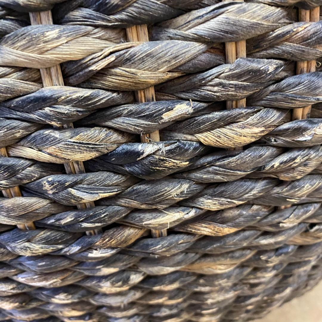 ♪ヨタカ　サイドテーブル　アジアン家具　《ダルマ》 　ウォーターヒヤシンス