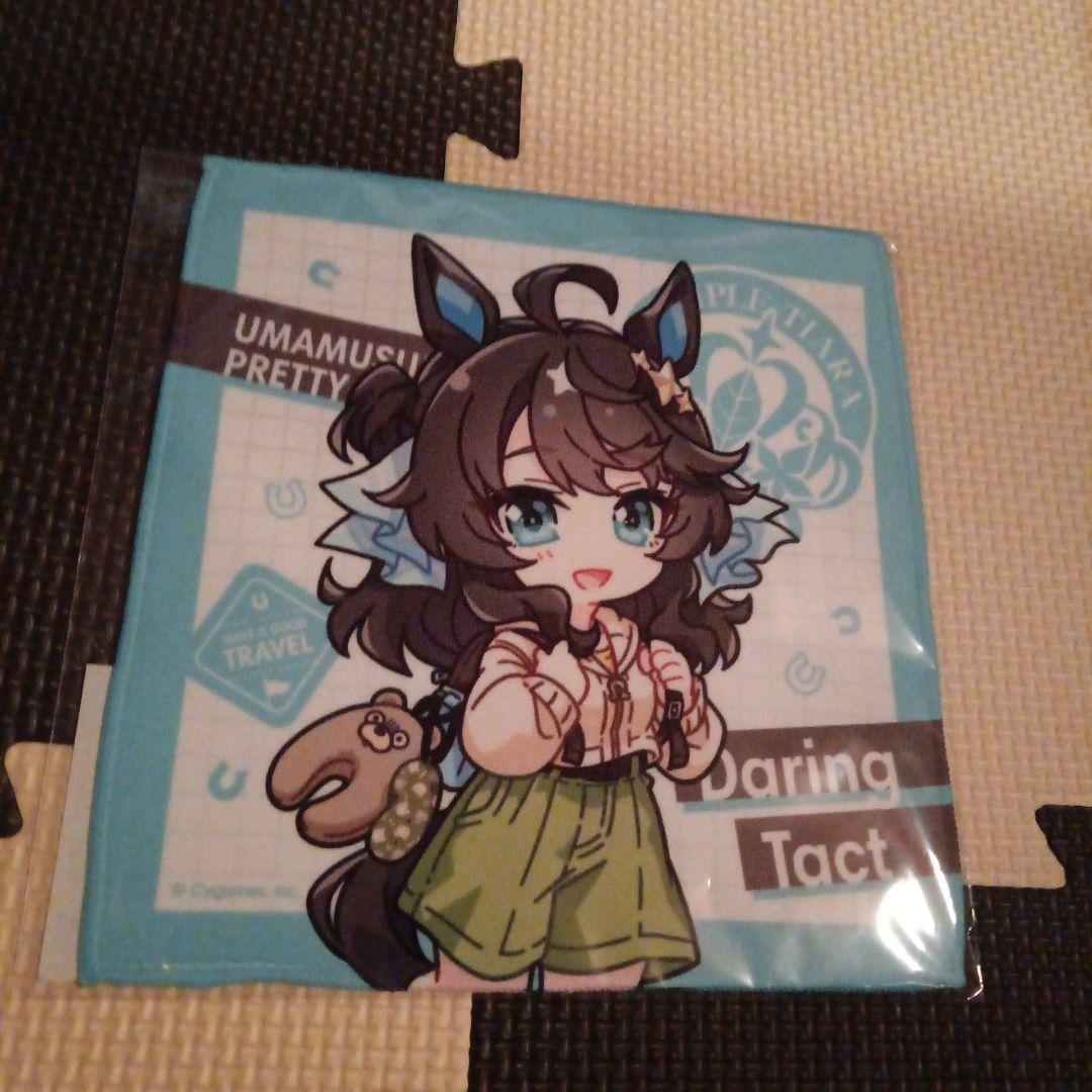 デアリングタクト ミニキャラハンドタオル 新千歳 ウマ娘 b - メルカリ