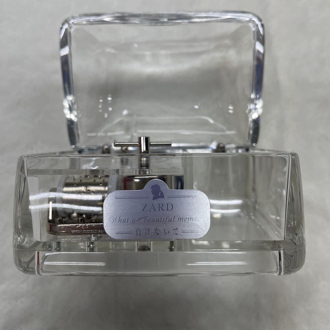 ZAREDのクリスタルオルゴール 負けないで