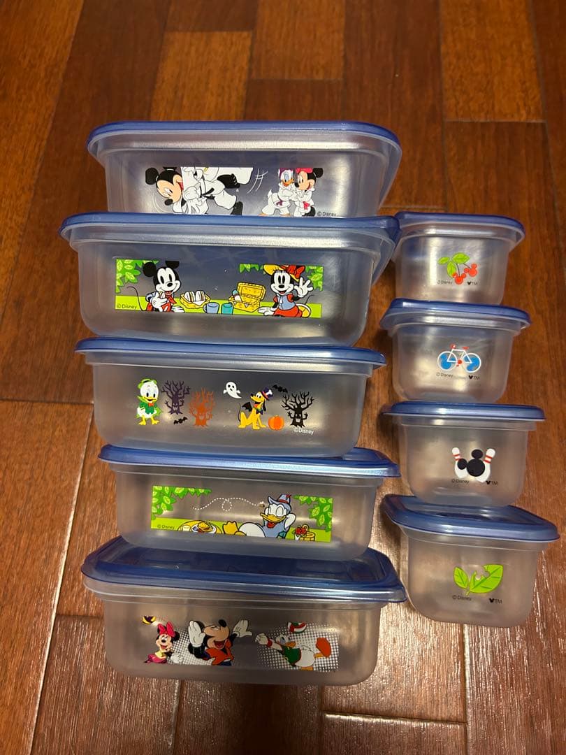 値下げ！ジップロック ディズニーまとめ売り17点保存容器 セット