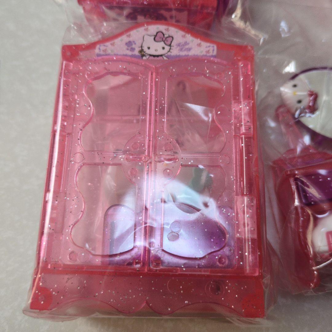 キティ　ラブリールーム　全4種　カバヤ　マスコットおまけあり　レア　新品未使用