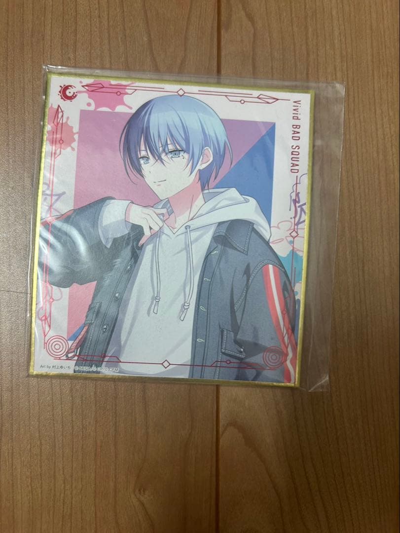 プロセカ ラッキーくじ 青柳冬弥 ミニ色紙 - メルカリ