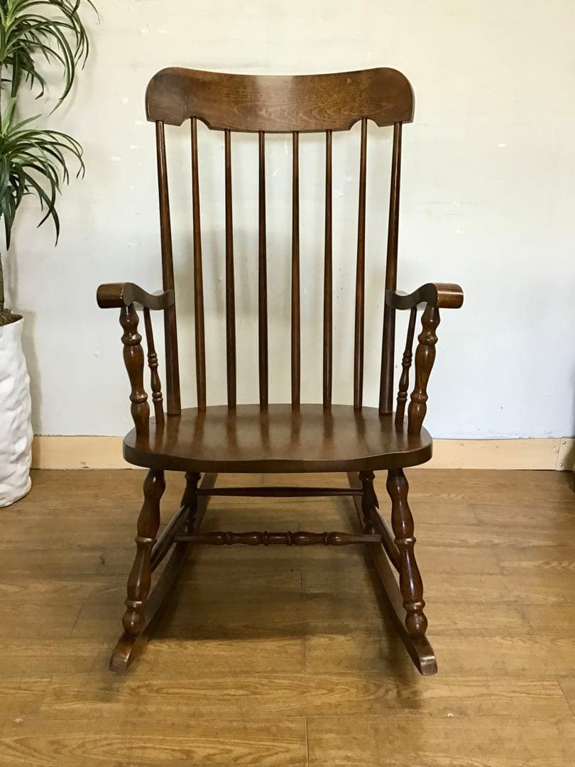 管204☆飛騨家具☆柏木工☆KASHIWA☆ロッキングチェアー