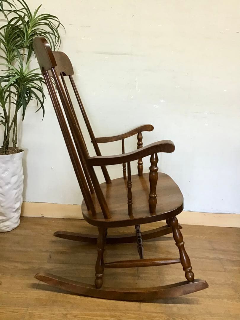 管204☆飛騨家具☆柏木工☆KASHIWA☆ロッキングチェアー