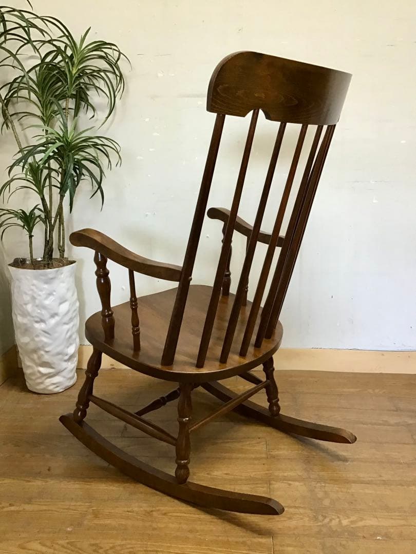 管204☆飛騨家具☆柏木工☆KASHIWA☆ロッキングチェアー