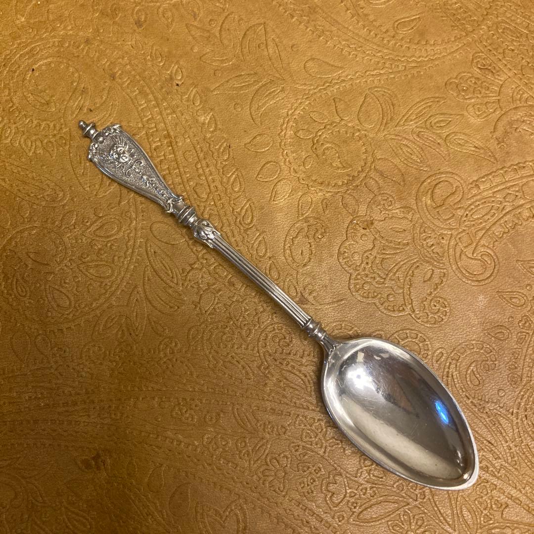 純銀/約41g】ドイツ ティースプーン/12cm【マスカロン】 - メルカリ