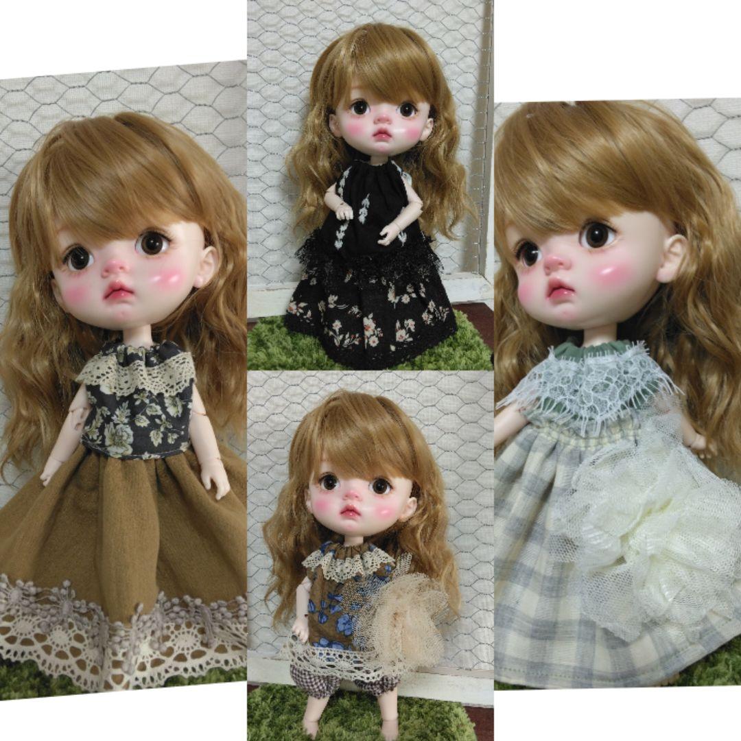 4枚おまとめセット4000円ハンドメイドドール服 dayuanbao Qbaby - メルカリ