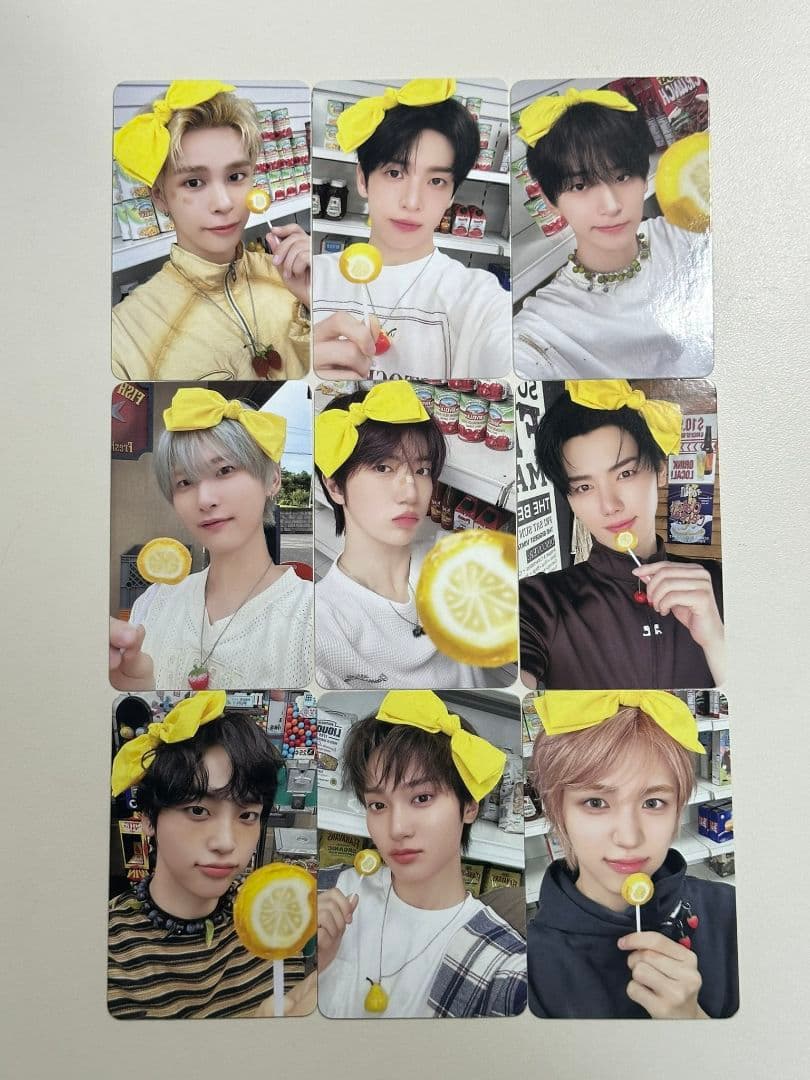 韓国　cravity　ミニペンミ　サノク　トレカ　セット