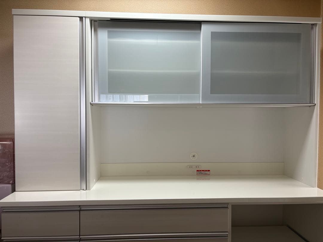 【美品】食器棚180cm 大型　1/8まで