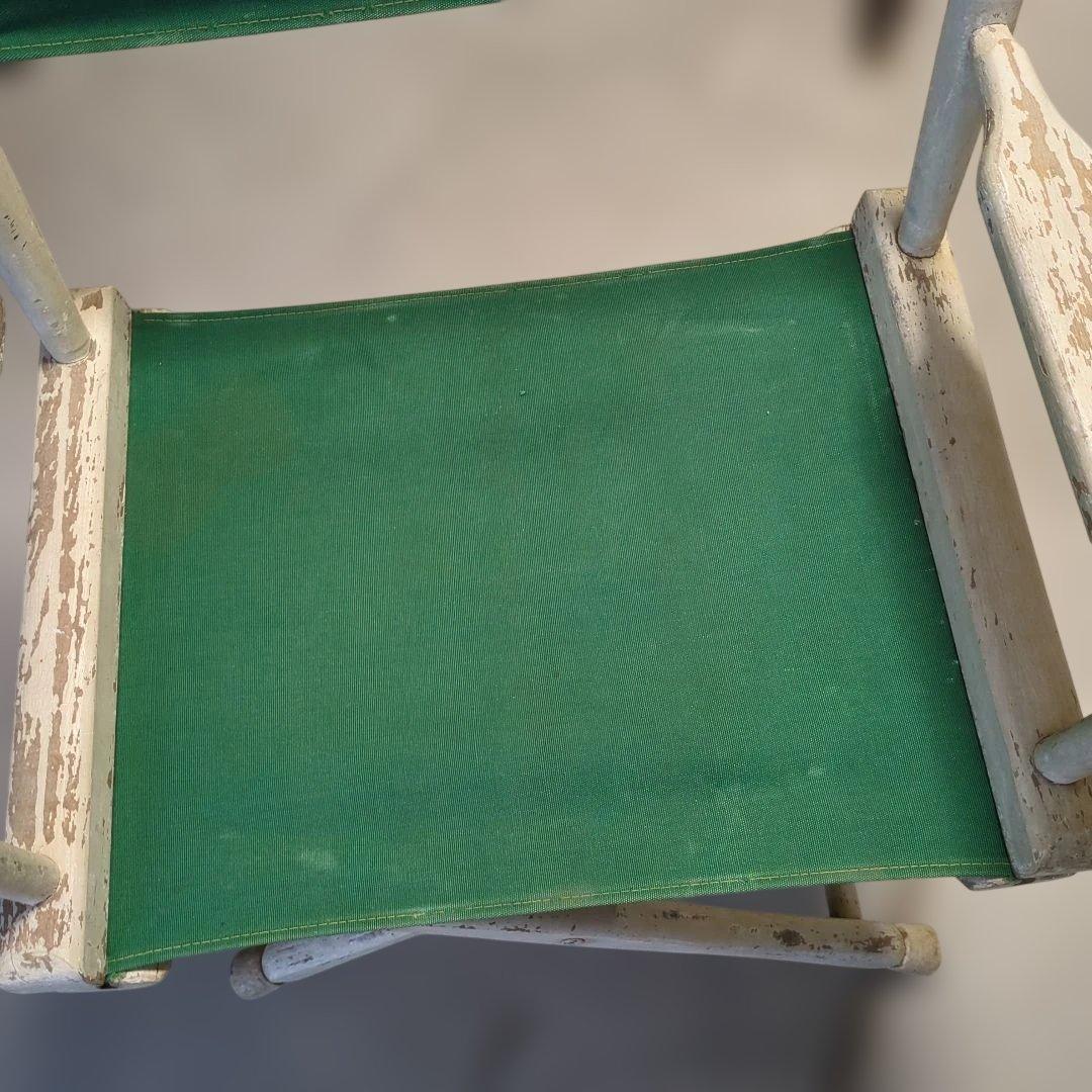 USA米国製アンティークディレクターズチェア 折りたたみ式