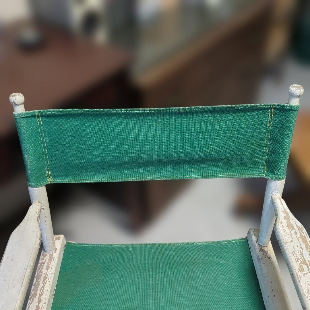 USA米国製アンティークディレクターズチェア 折りたたみ式