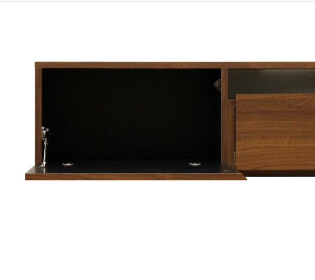 テレビボード 幅180cm (ウォールナット)