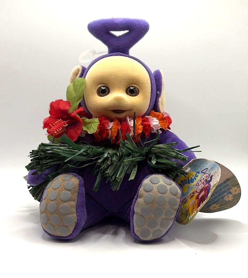 テレタビーズ ティンキー・ウィンキー ハワイ限定 ぬいぐるみ タグ付き