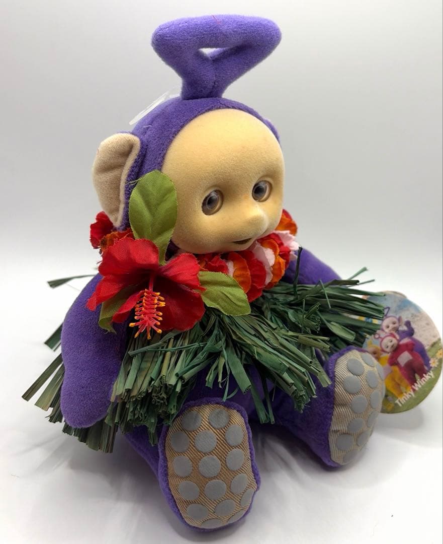 テレタビーズ ティンキー・ウィンキー ハワイ限定 ぬいぐるみ タグ付き