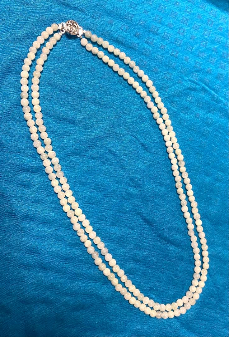 本翡翠(二連)ネックレス