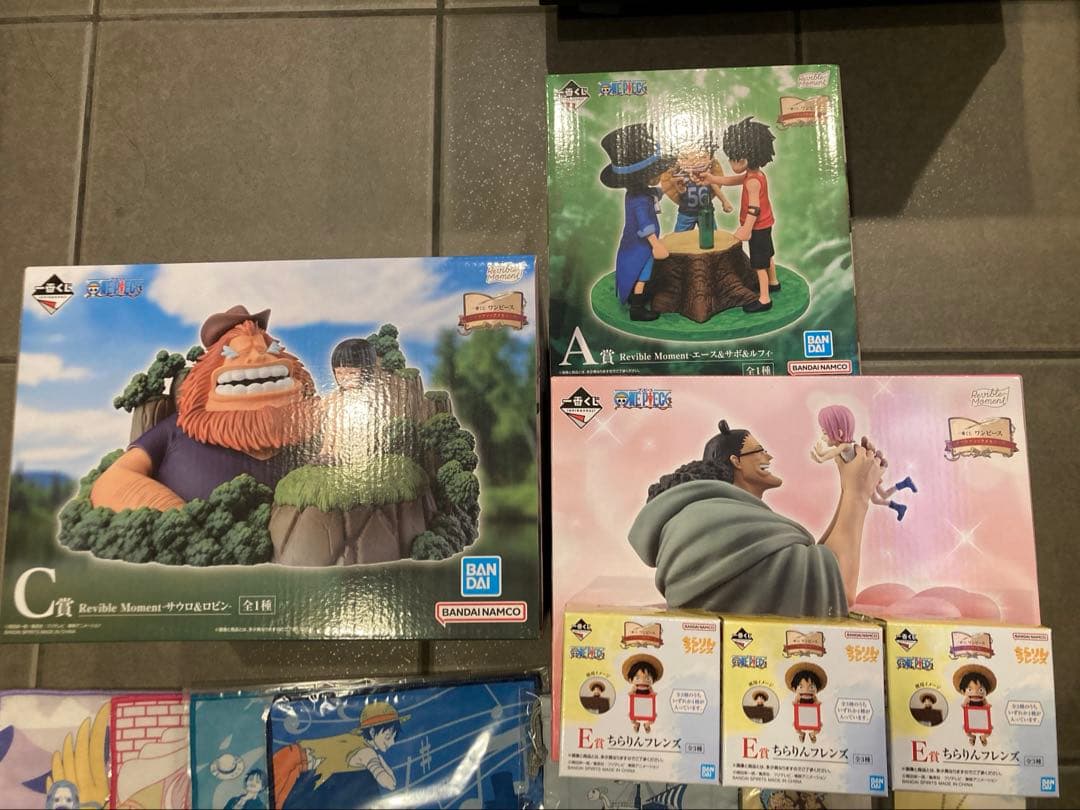 一番くじ ワンピース ドラマティックメモリーズ A、B、C、E賞、その他