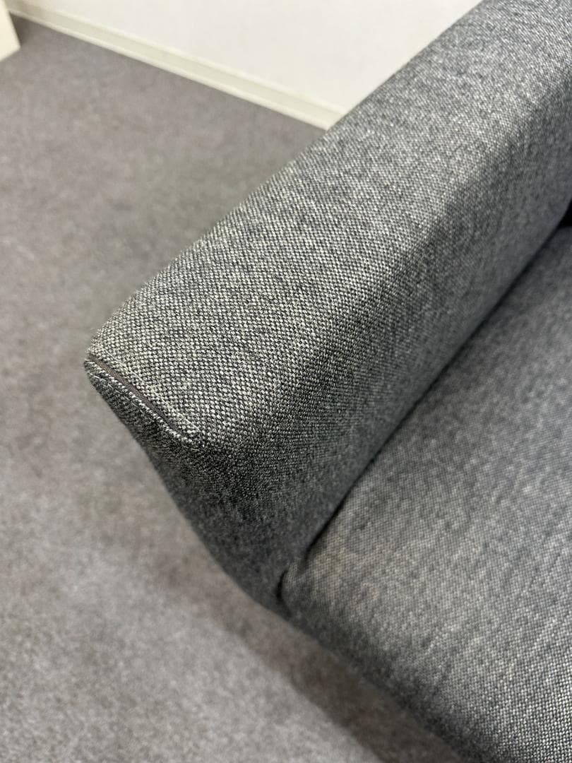 アンドリューワールド■エレメント　ラウンジ チェア　チャコールグレー　1Pソファ