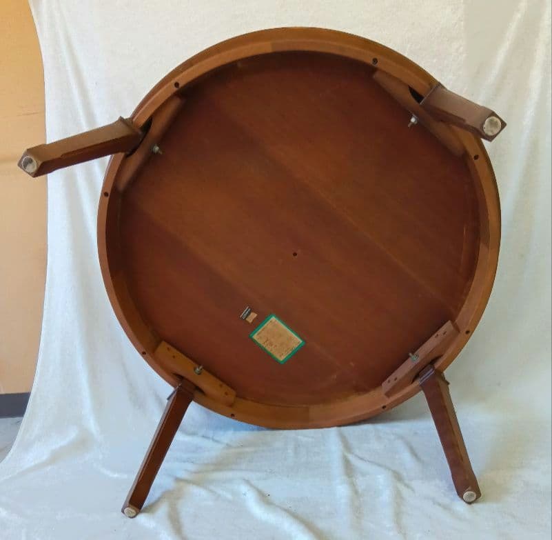 マルニ木工　センターテーブル　丸テーブル　リビングテーブル　円卓　円形机