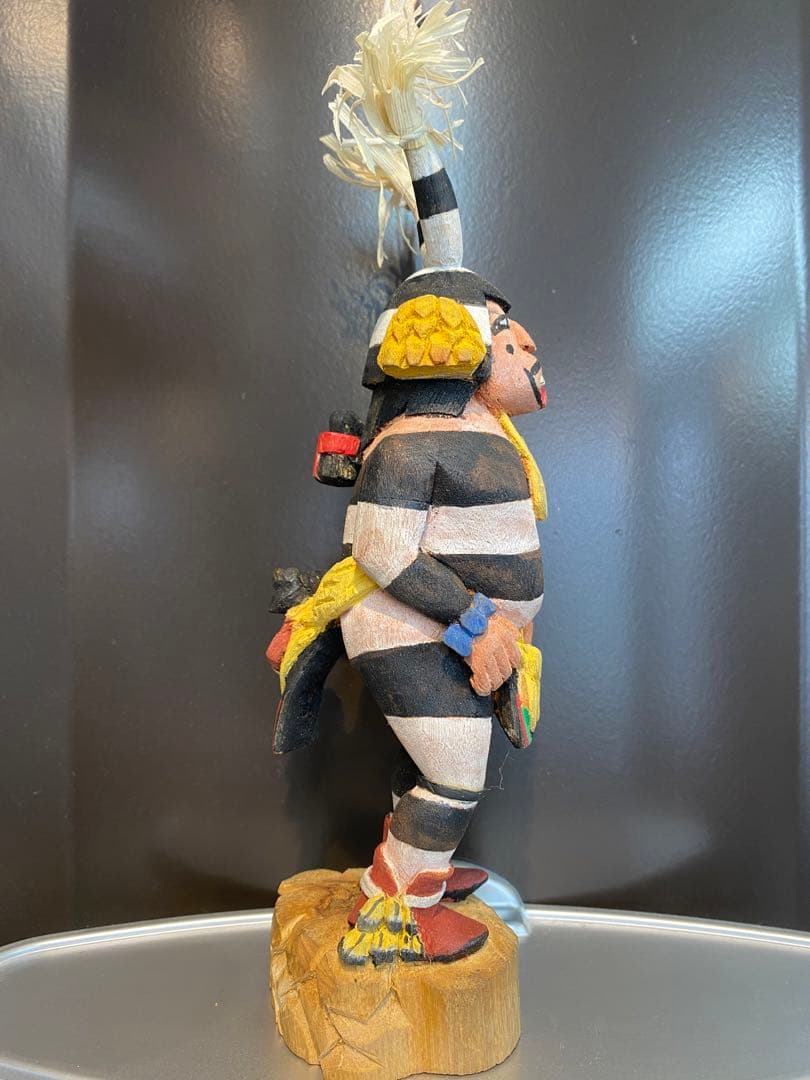 ネイティブアメリカン ホピ族 カチーナ カチナドール　クラウン