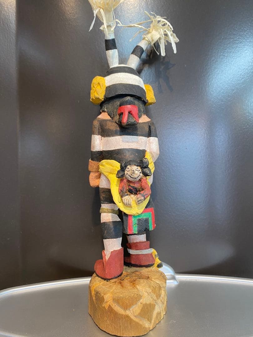 ネイティブアメリカン ホピ族 カチーナ カチナドール　クラウン