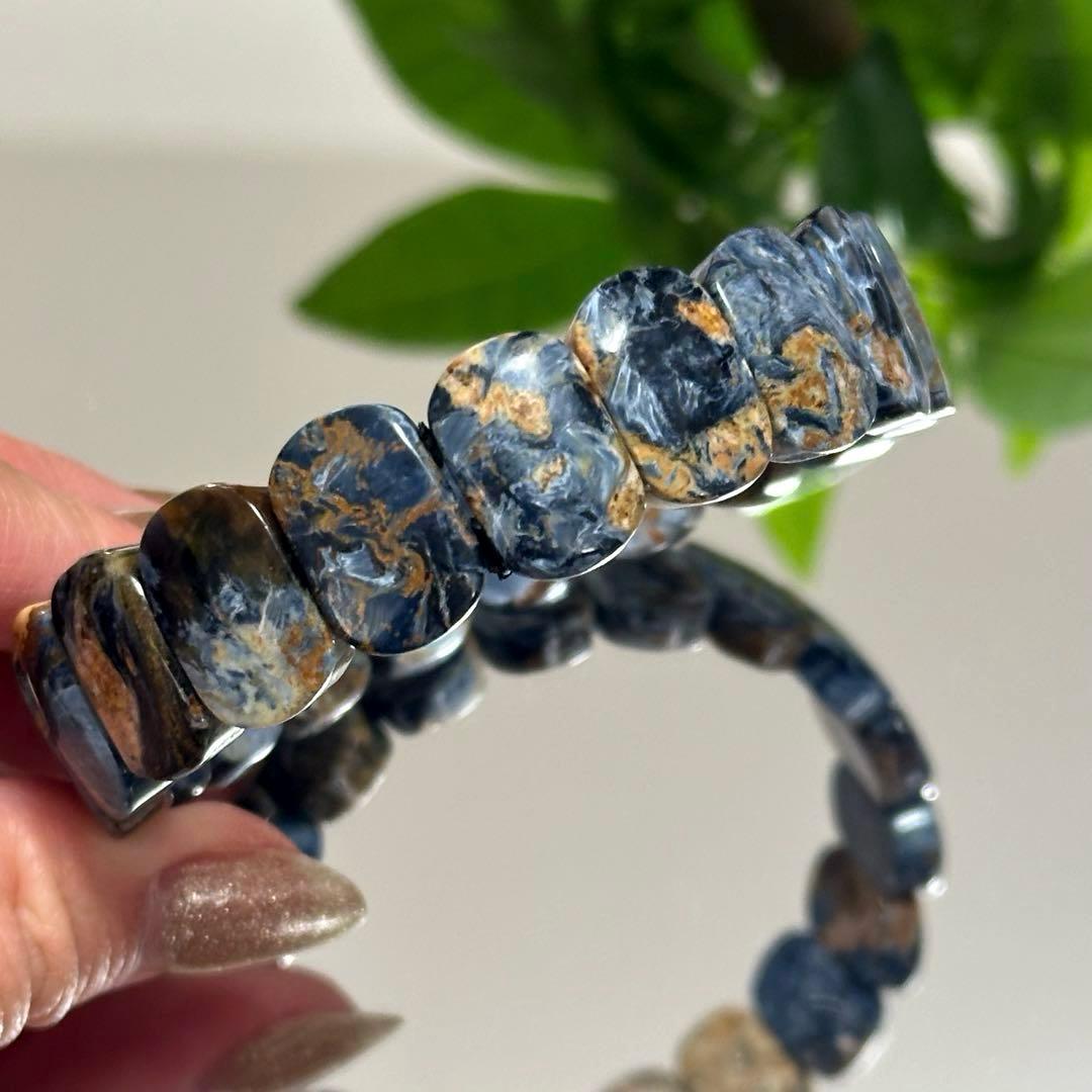 ラスト一点！ 最高級 希少 ブルーピーターサイト バングル 16mm 19cm