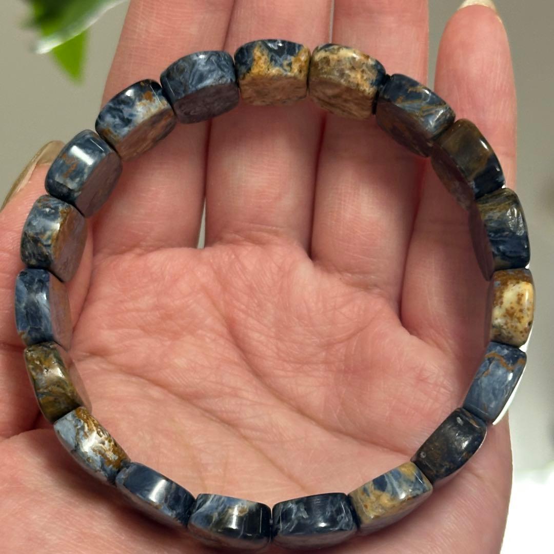 ラスト一点！ 最高級 希少 ブルーピーターサイト バングル 16mm 19cm