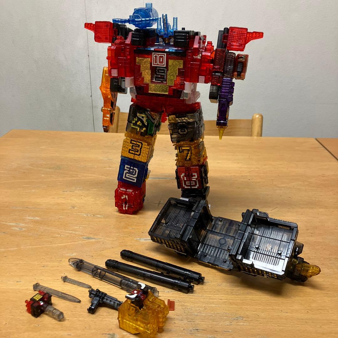 ミニプラ 動物戦隊 ジュウオウジャー クリア ワイルドトウサイドデカ