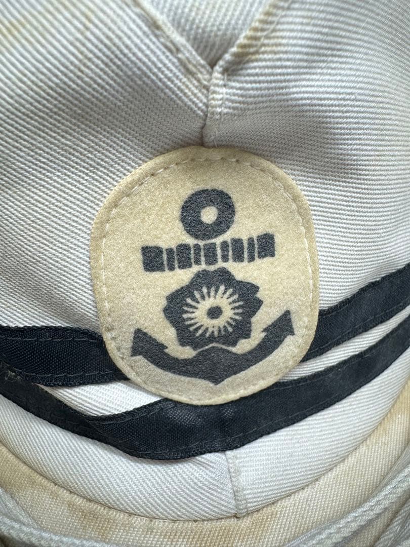 貴重】大日本帝国海軍 略帽 旧日本軍 海軍軍帽 実物時代物 - メルカリ