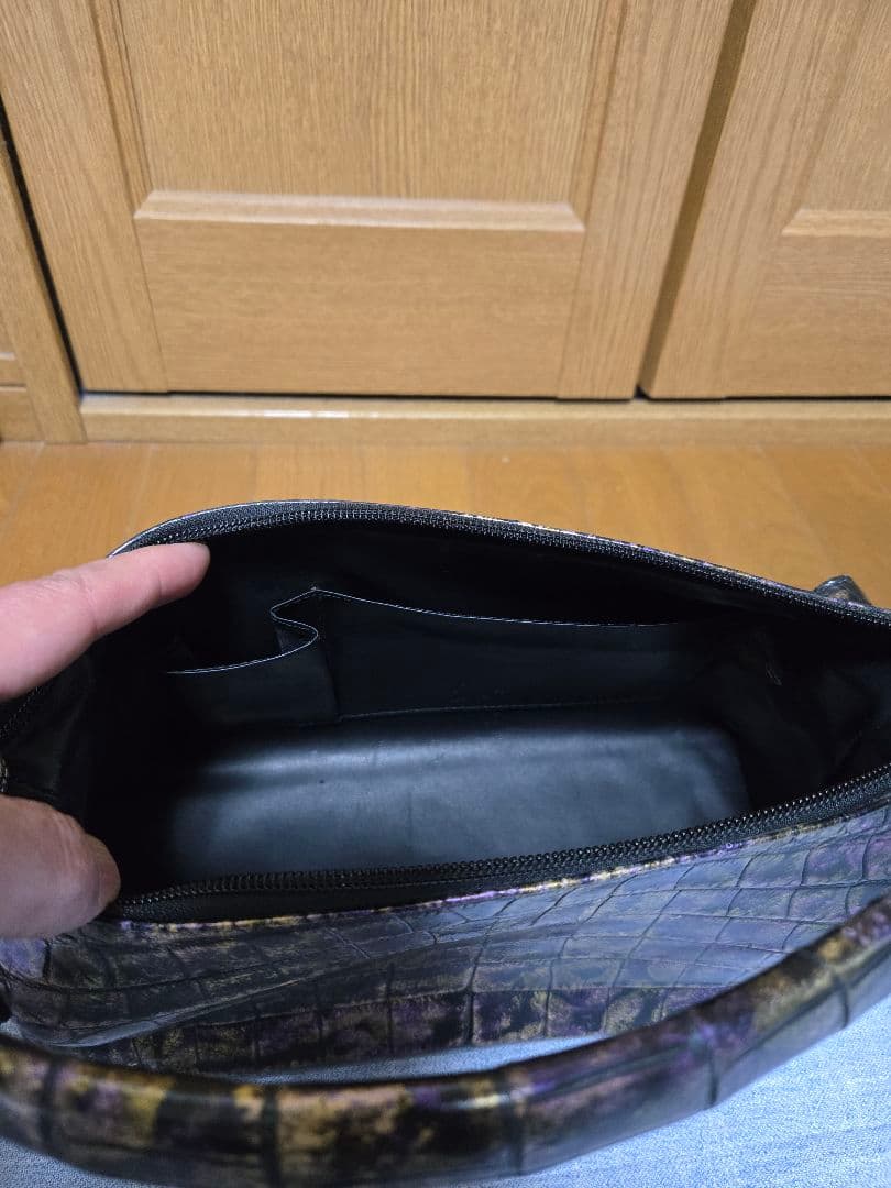 期間限定セール【新品未使用】クロコダイル ハンドバッグ JRA