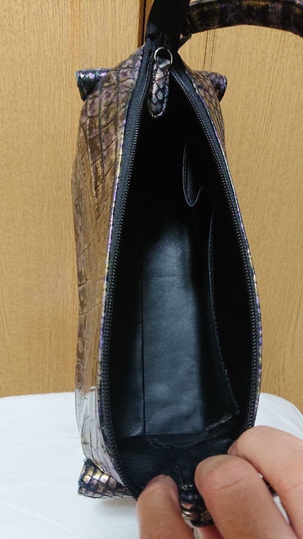 期間限定セール【新品未使用】クロコダイル ハンドバッグ JRA