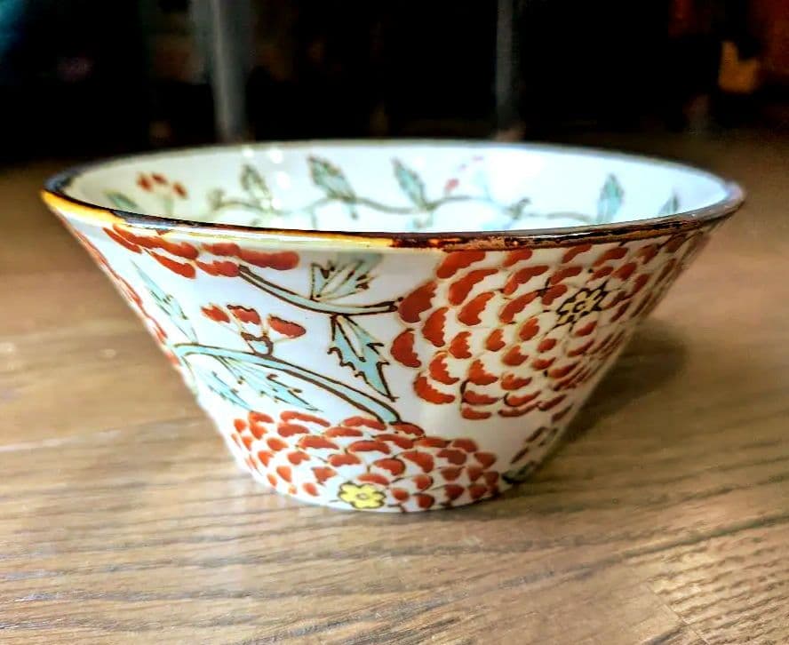 新品】ヒヅミ峠舎 色絵花紋鉢 - メルカリ