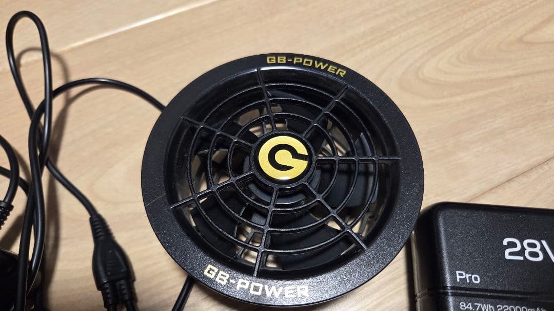 【最安値】空調服　GB-POWER 長信ジャパン バッテリー28V ファンセット