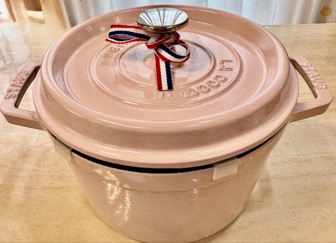 staub ストウブ グランドココット 20CM ソルベローズ　深型　限定