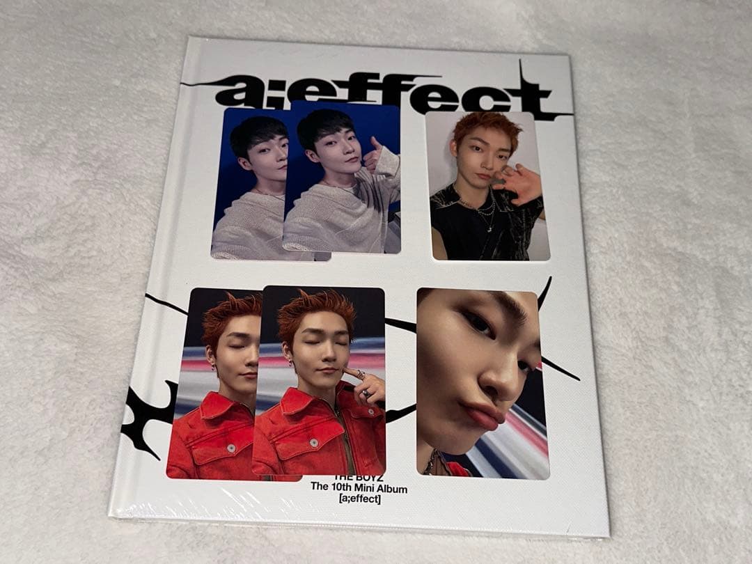 THE BOYZ a;effect CD未開封 トレカセット ケビン - メルカリ