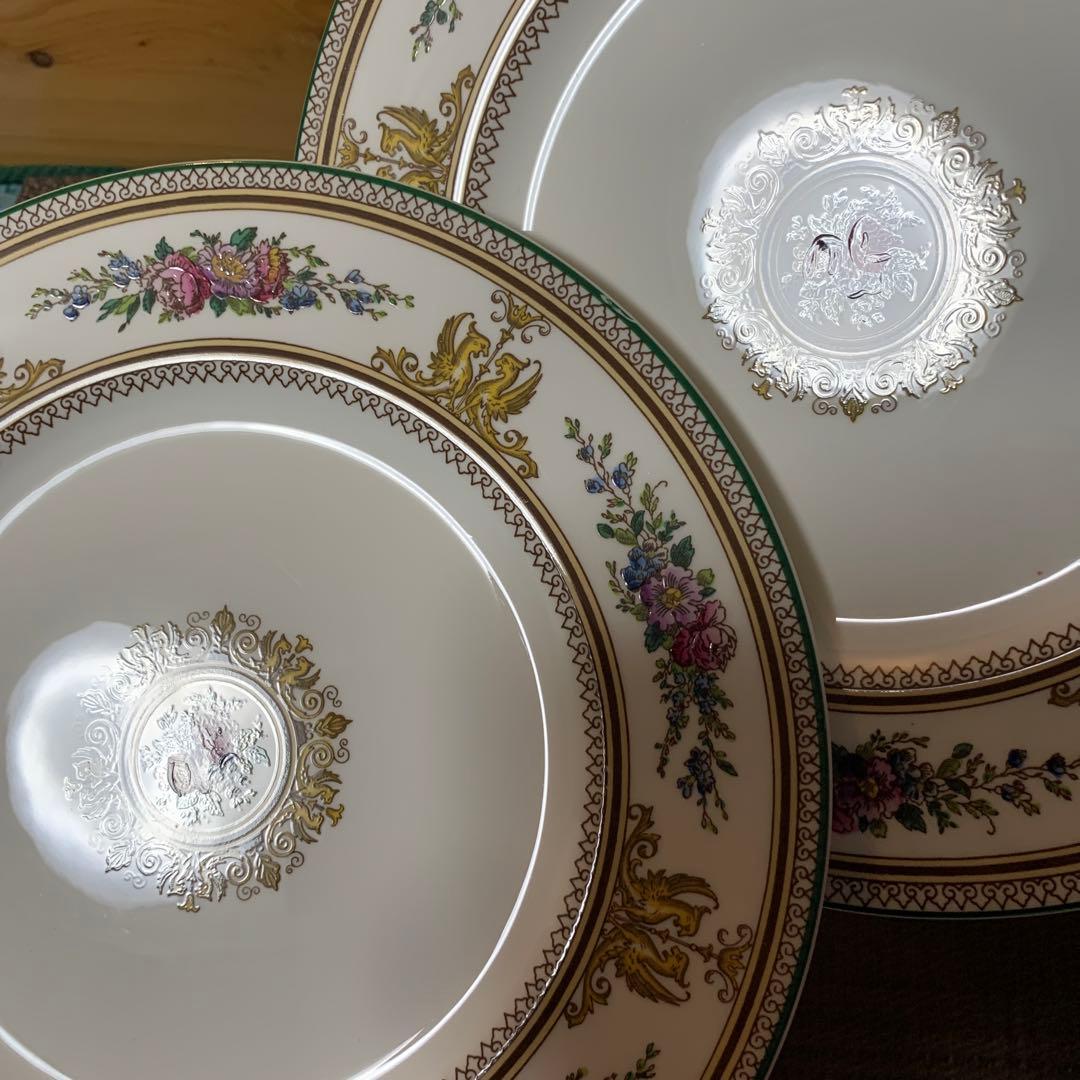 ウェッジウッド コロンビア　エナメル　27cm ディナープレート　6枚