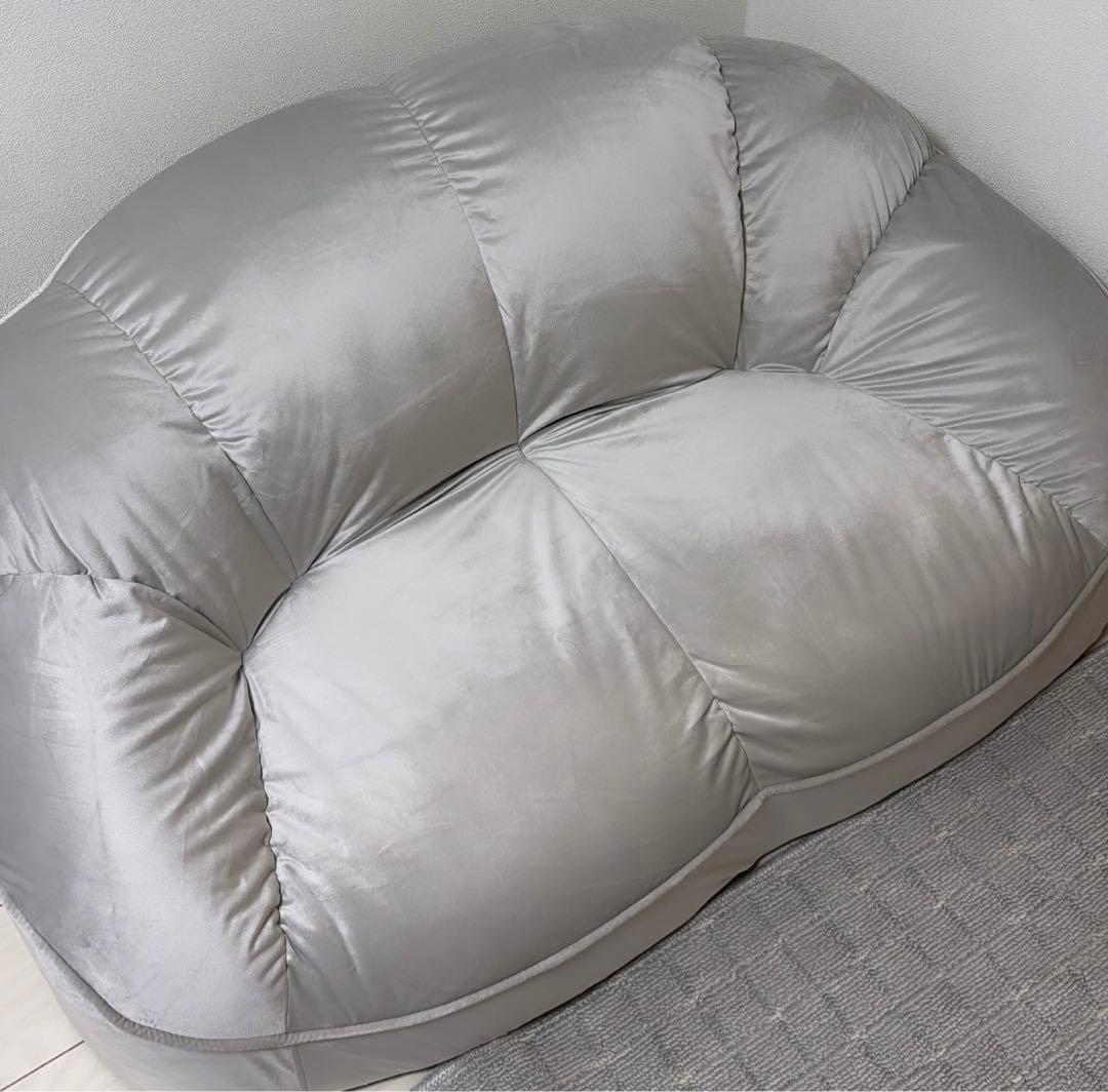 ソファ　2人用　ローソファー　ソファー