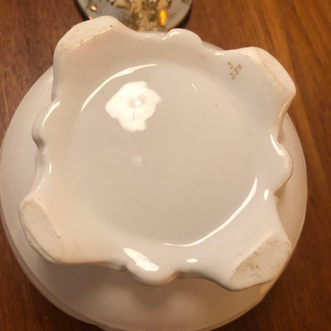 アンティークビスケットジャー