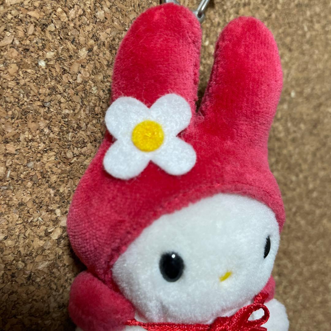 マイメロディキーホルダー 赤メロ レトロ サンリオ - メルカリ