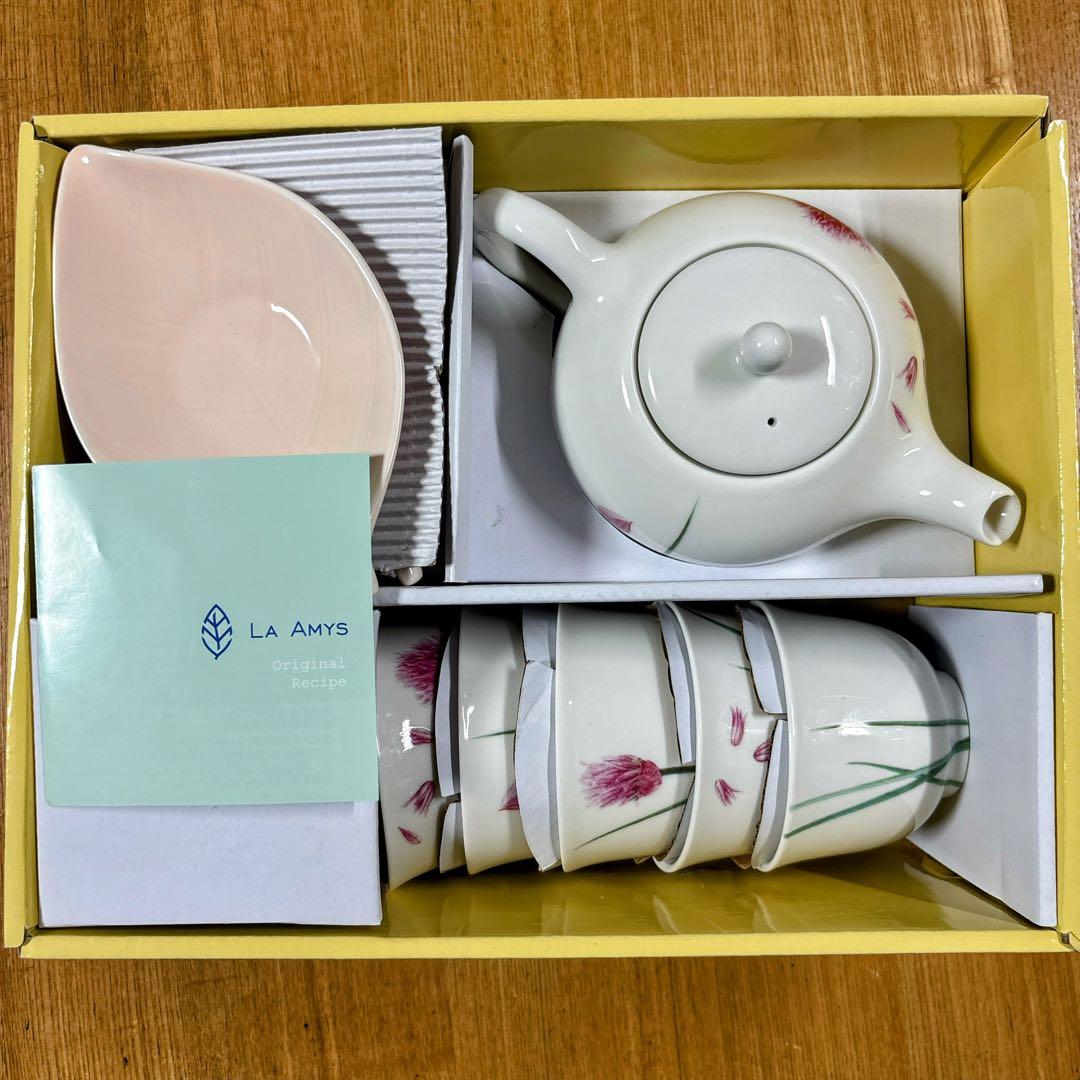 ラエミーズ テ・オリエンタル 茶器揃 急須 湯呑み ソーサー - メルカリ