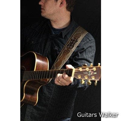 ethos Bronze Knight Strapブロンズナイトギターストラップ